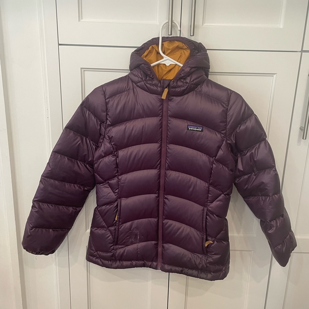 Girls' Patagonia Hi-Loft Down Sweater Hoody
